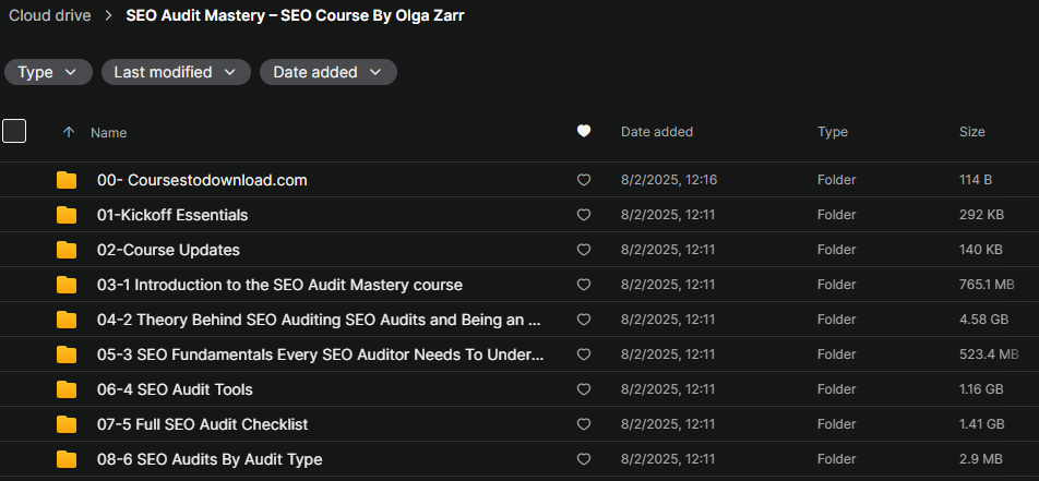 SEO Audit Mastery – SEO Course By Olga Zarr